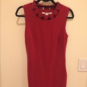 Red Diane Von Furstenberg Dress