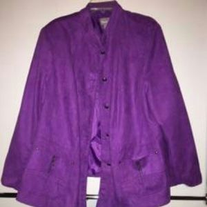 Purple jacket 22w tanjay brand
