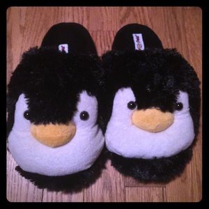 Pillow Pets Shoes Penguin Slippers Poshmark