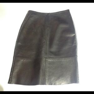 ‼️REDUCED‼️Banana Republic Leather pencil skirt