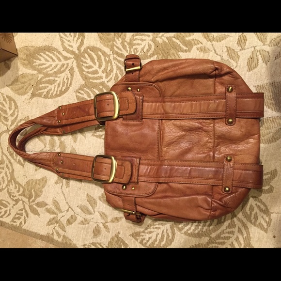 Sabina New York leather satchel