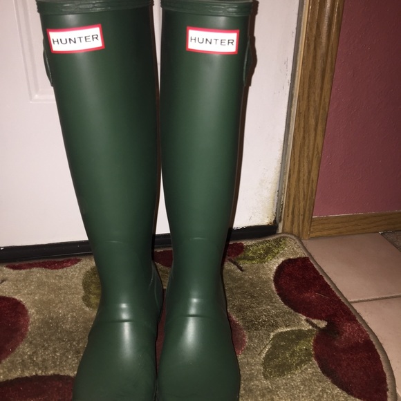 Hunter rain boots