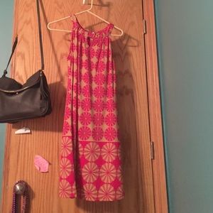 Pink flower dress!! Never worn