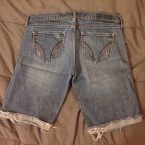 Hollister Bermuda Denim Shorts