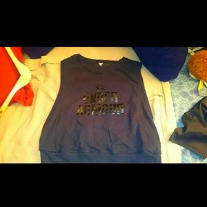 Under armor cut off tee
