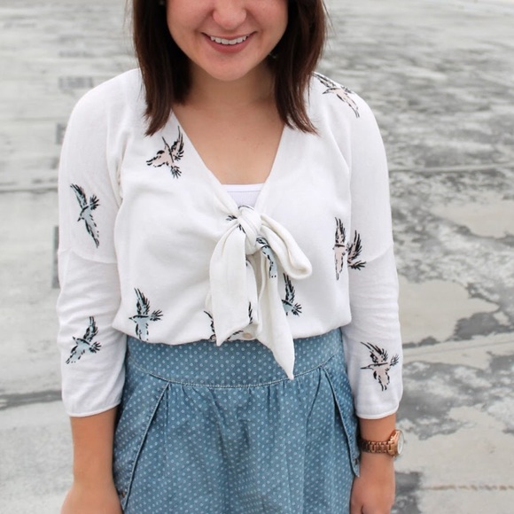 Anthropologie Swoop & Glide Pullover