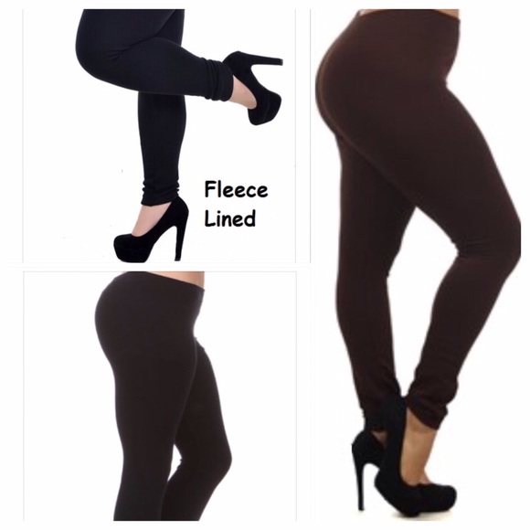 💥HP 12/10, 20💥FLEECE LINED PLUS LEGGINGS! - Picture 2 of 3