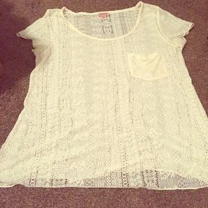 Mossimo Target lace shirt