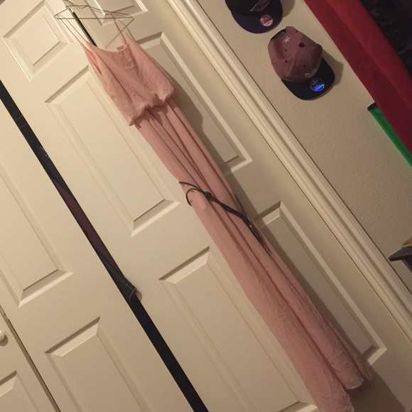 Light pink dress
