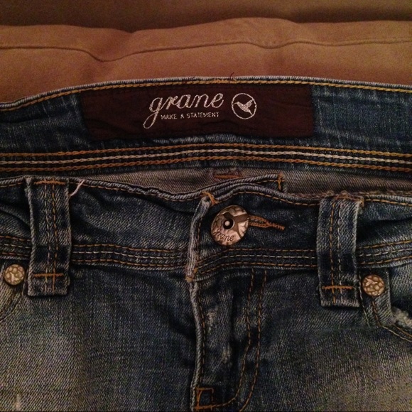 Grane Jean Skirt - Picture 2 of 3