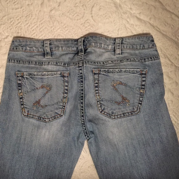 Silver jeans