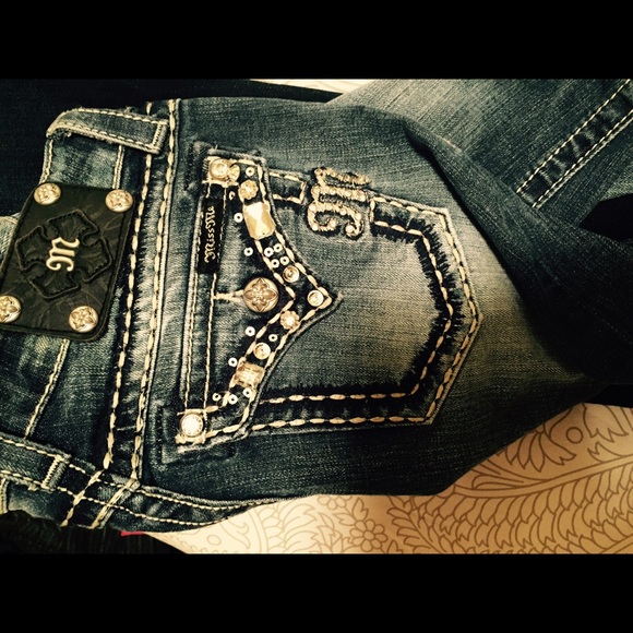 Miss me 27/34 flare bottom Jean - Picture 4 of 4