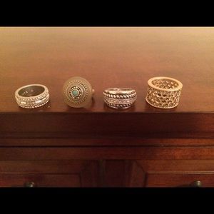 Lia Sophia rings