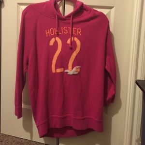 Pink and Peach Hollister sweater