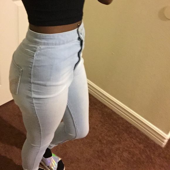 High Waisted Hollister Pants