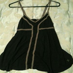 Cute gently used Black and Grey Hurley Cami in S