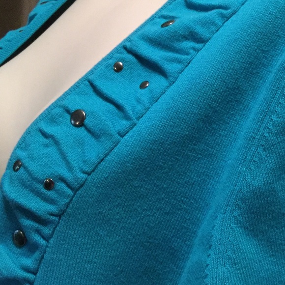 DONATED 🆑 Aquarius Open Cardigan Sweater - Picture 3 of 4