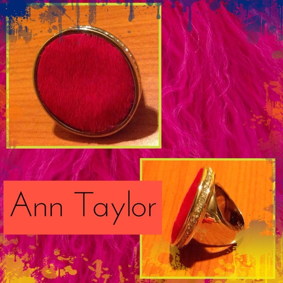 🆕Ann Taylor Calf Hair Bracelet & Ring Set - Picture 3 of 3