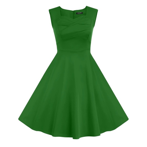 Dresses & Skirts - Green 50's vintage dress