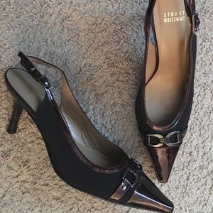Stuart Wietzman size 9 1/2 leathered sole