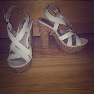Vince Camuto Chunky Heel Sandals
