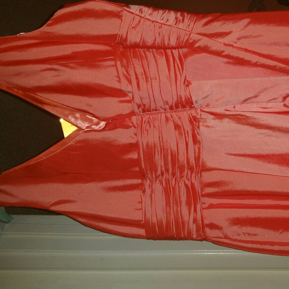 Coral dress