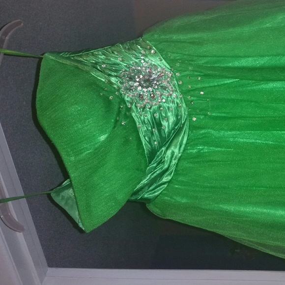 Green dress