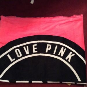 Victoria Secret plush blanket