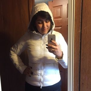❄️⛄️White American Eagle Down Puffer Jacket ⛄️❄️