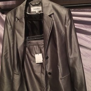 Calvin Klein 2 piece women's pant suit size 10