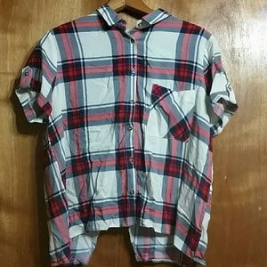 Plaid button up