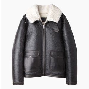 R13 Shearling Flight Jacket