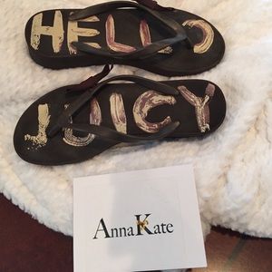 Juicy Couture wedge sandals