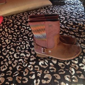 SOREL Rain Boots Multi Color New!!