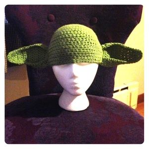 Crochet Yoda Hat-Star Wars-Any Size