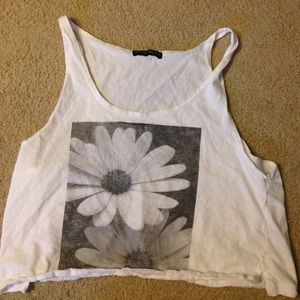 Cropped Brandy Daisy Tank