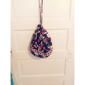 Vera Bradley drawstring lunchbag