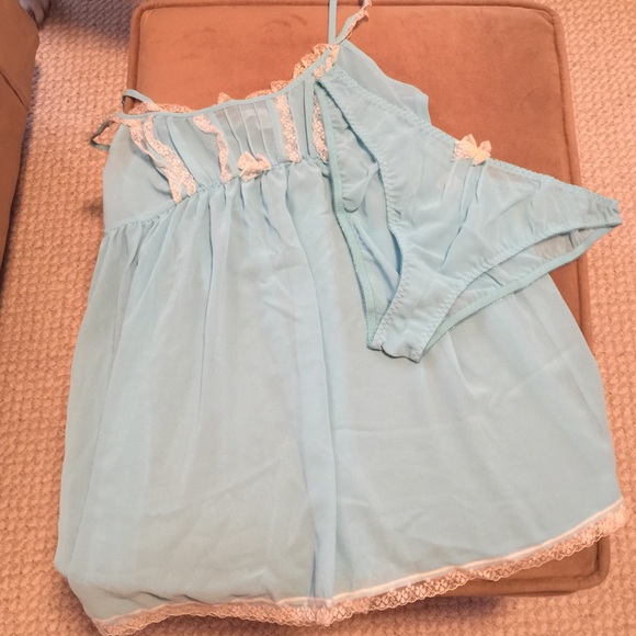 Victoria's Secret Other - Victoria's Secret 🎉NWOT🎉 Babydoll Lingerie Set