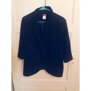 Black blazer from Deb