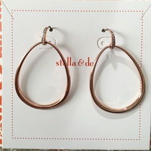 Stella & Dot Goddess Teardrop Earrings