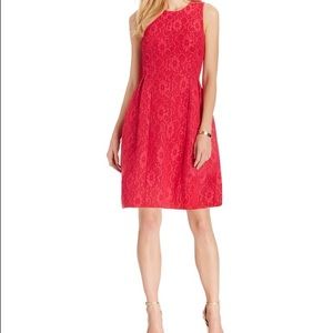 🎉PRICE DROP🎉Calvin Klein Red Lace Dress