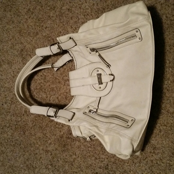 Nine west white purse