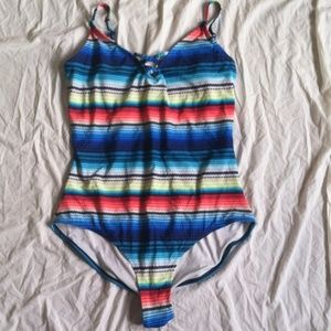 One piece plus size swimsuit