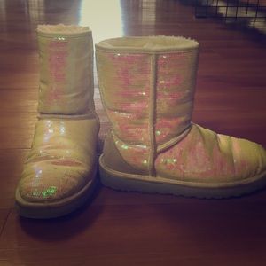 Sparkle UGG boots