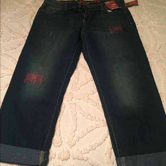Girls Plus Crop jeans