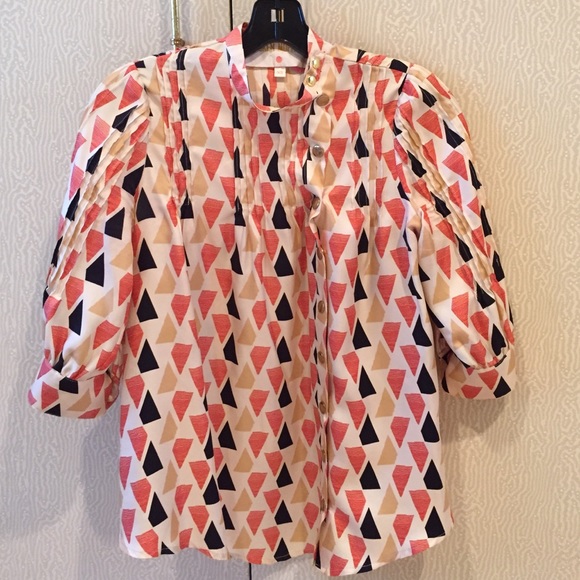Lauren Moffat silk blouse
