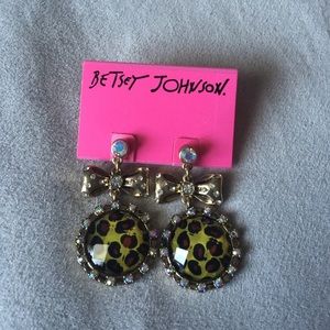 Betsey Johnson earrings NWT