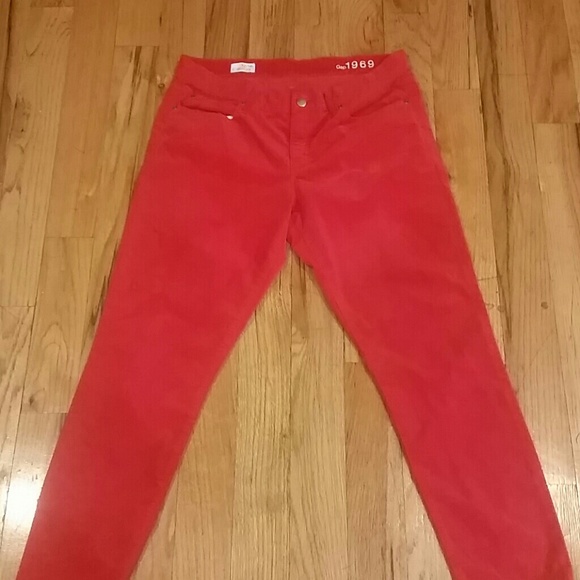 Red Jegging Cords