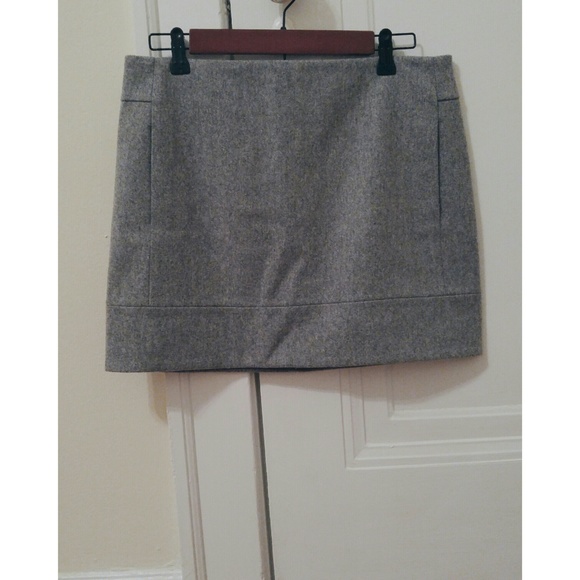 JCrew Wool Mini Skirt