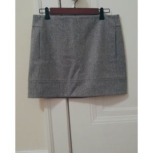 JCrew Wool Mini Skirt
